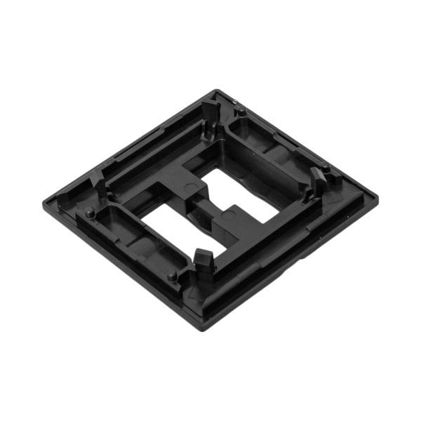  Пластина переходная для 1-кл./2-кл. выключателя IP44 Эпика черн. EKF UP1-SWB-44 фото в каталоге от BTSprom.by