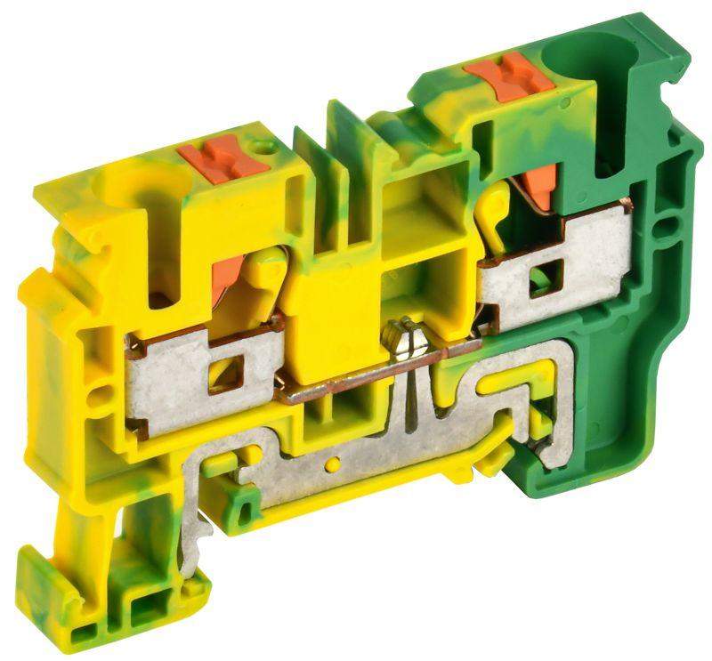 колодка клеммная cp-pen земля 10кв.мм жел./зел. iek yct21-00-k52-010 от BTSprom.by