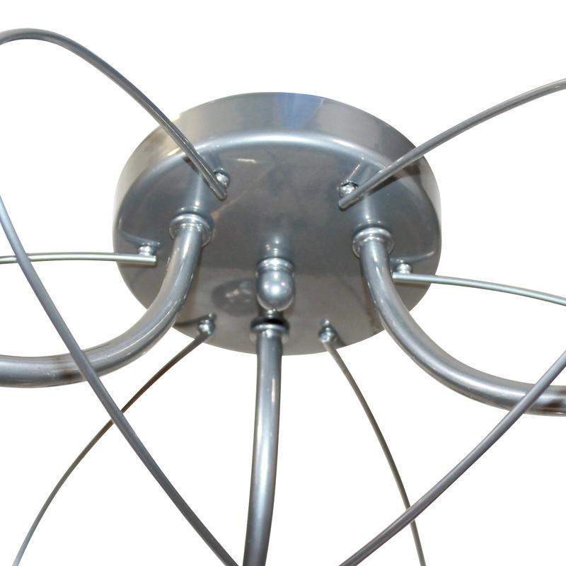  Светильник "Орбиталь" 131 хром (плафон 8461) НСБ 01-3х60-177 Е27 ИУ Элетех 1005404582 фото в каталоге от BTSprom.by