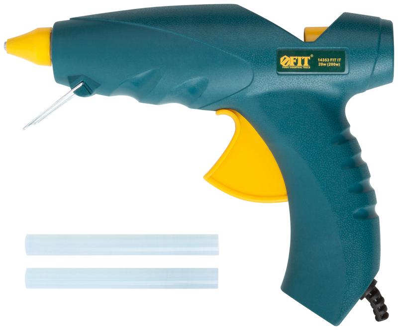 пистолет клеевой 11мм 20вт (200вт) fit 14353 от BTSprom.by