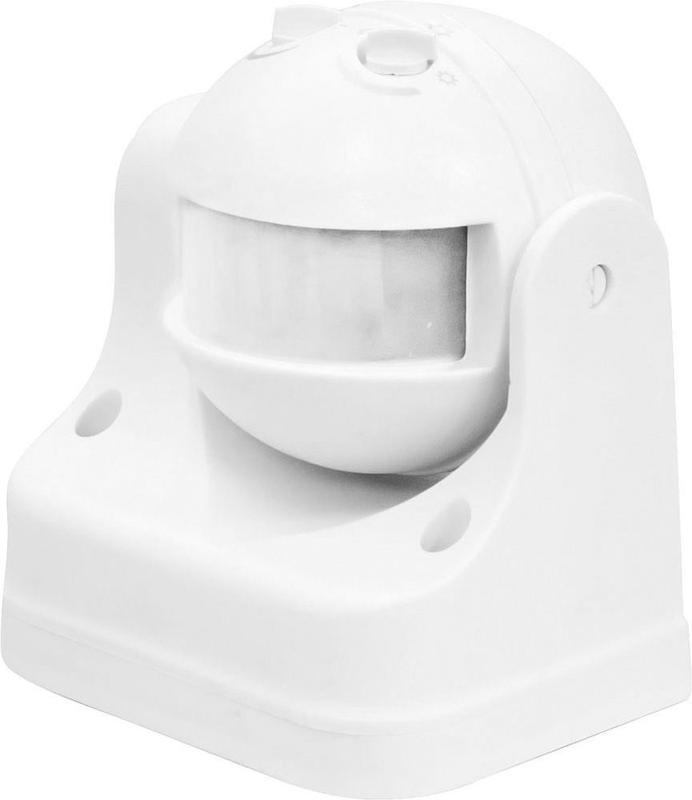 датчик движения и освещенности 1200вт 12м 180град. бел. sen11 feron 22021 от BTSprom.by