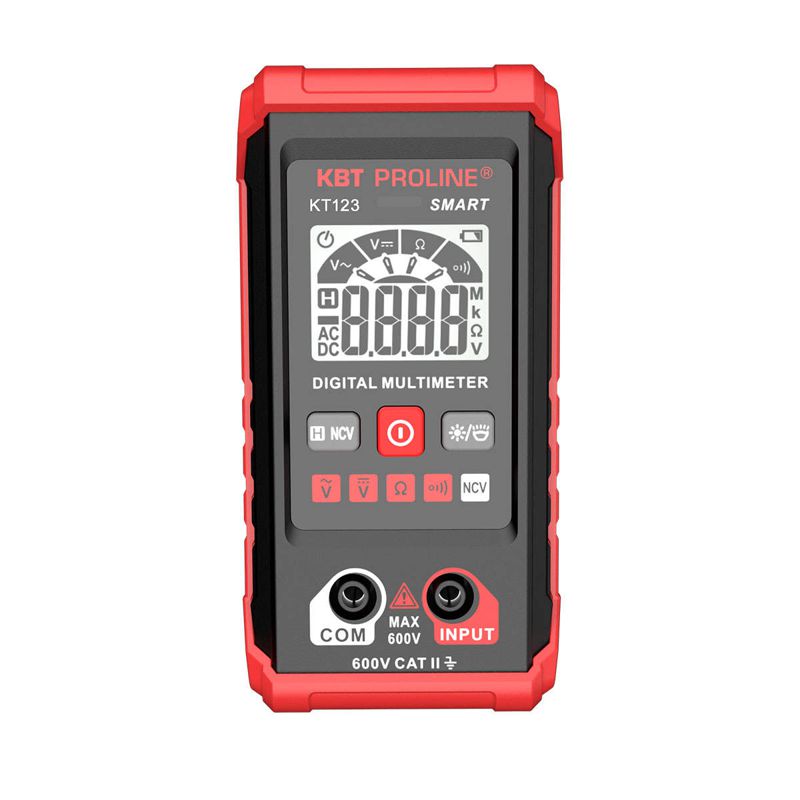 мультиметр цифровой smart kt 123 proline квт 88550 от BTSprom.by