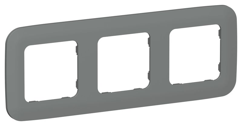 рамка 3-м сп flite ру-3-а-флма мокрый асфальт iek fi-m32-31-20-k80 от BTSprom.by