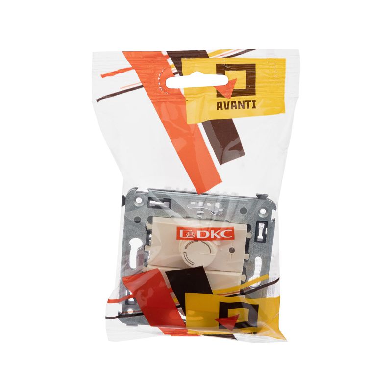  Диммер поворотный СП "Avanti" "Ванильная дымка" DKC 4405133 фото в каталоге от BTSprom.by