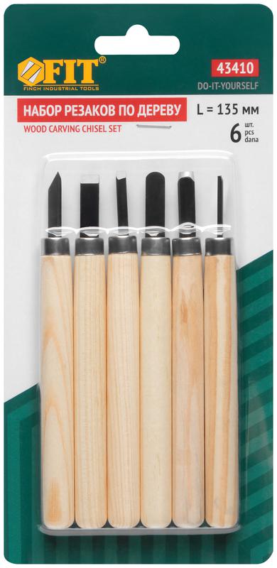  Резаки по дереву 6шт FIT 43410 фото в каталоге от BTSprom.by