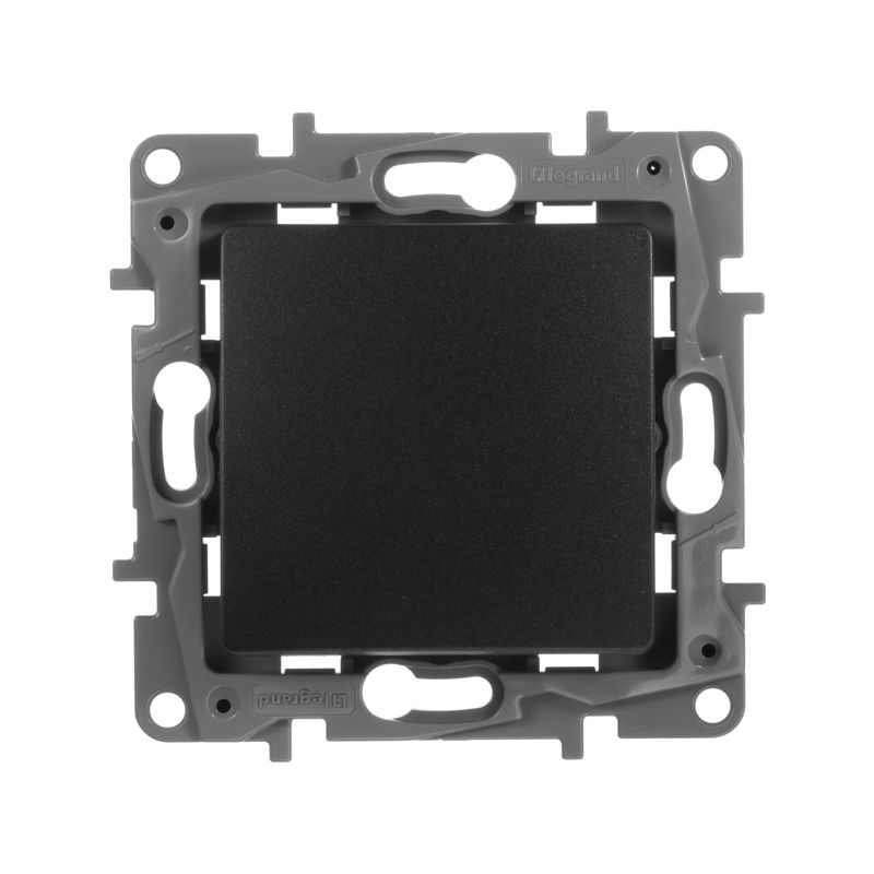  Выключатель 1-кл. СП Etika 10А IP20 250В 10AX авт. зажимы механизм антрацит IEK 672601 фото в каталоге от BTSprom.by