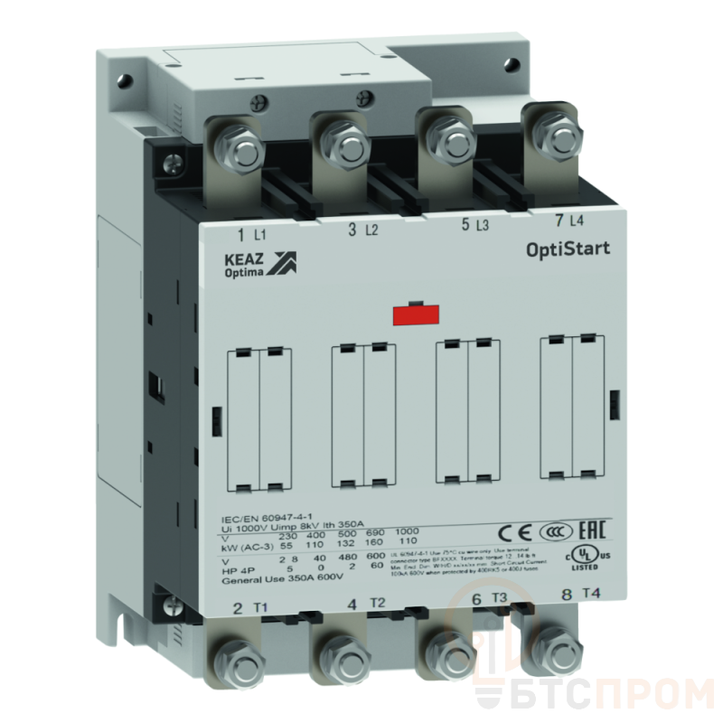 Контактор OptiStart K-AF-160-40-00-E024 кат. AC/DC с электрон. управлением КЭАЗ 334935 фото в каталоге от BTSprom.by  Контактор OptiStart K-AF-160-40-00-E024 кат. AC/DC с электрон. управлением КЭАЗ 334935 фото в каталоге от BTSprom.by
