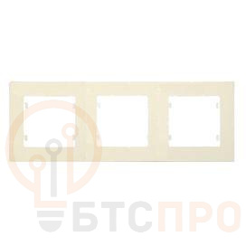 Рамка 3-я крем. Makel 32010703 фото в каталоге от BTSprom.by  Рамка 3-я крем. Makel 32010703 фото в каталоге от BTSprom.by