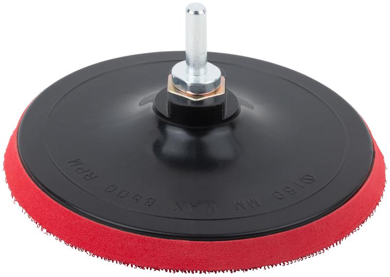  Диск шлифовальный с липучкой гайка М14 + переходник для дрели 150х10мм FIT 39622 фото в каталоге от BTSprom.by