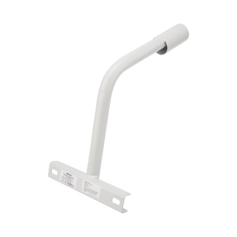  Кронштейн для консольного светильника приставного монтажа 1 хомутом сер. (сталь 2мм 625х460х280 d51) Rexant 607-405 фото в каталоге от BTSprom.by