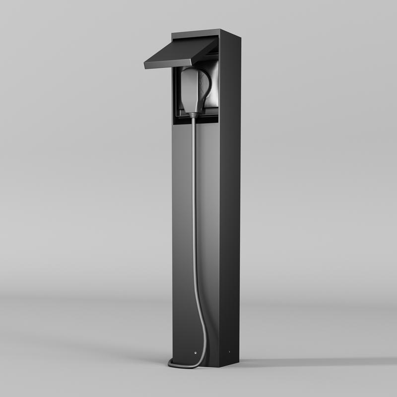  Розетка Nido IP54 2000Вт уличная Maytoni O460FL-GF01SC фото в каталоге от BTSprom.by