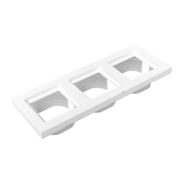  Рамка 3-м Эпика IP44 пластик бел. EKF UP1-FPW-03-44 фото в каталоге от BTSprom.by