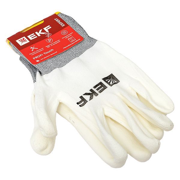 Перчатки рабочие PROFI Touch для чистовых работ (15 класс 8 размер) Expert EKF pe15pm-8-exp фото в каталоге от BTSprom.by