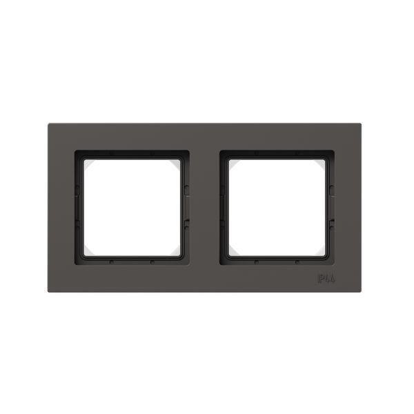 рамка 2-м эпика ip44 пластик мокко ekf up1-fpm-02-44 от BTSprom.by