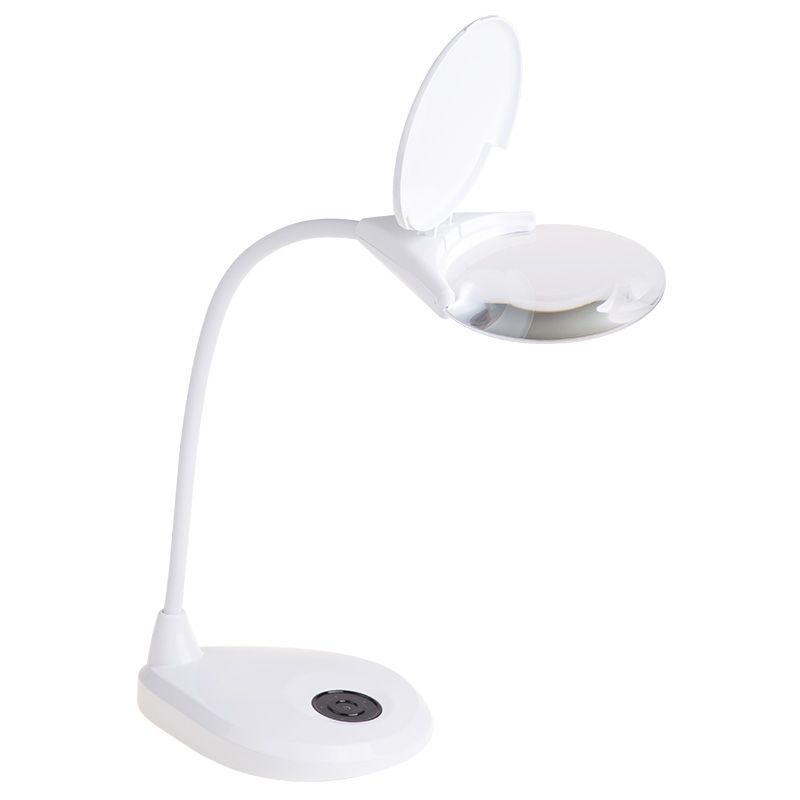 лупа настольная 3d+12d с подсветкой led регулировка яркости expert бел. rexant 31-0560 от BTSprom.by
