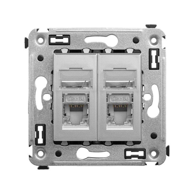розетка компьютерная 2-м сп avanti "закаленная сталь" rj45 кат.6 экранир. dkc 4404394 от BTSprom.by розетка компьютерная 2-м сп avanti "закаленная сталь" rj45 кат.6 экранир. dkc 4404394 от BTSprom.by