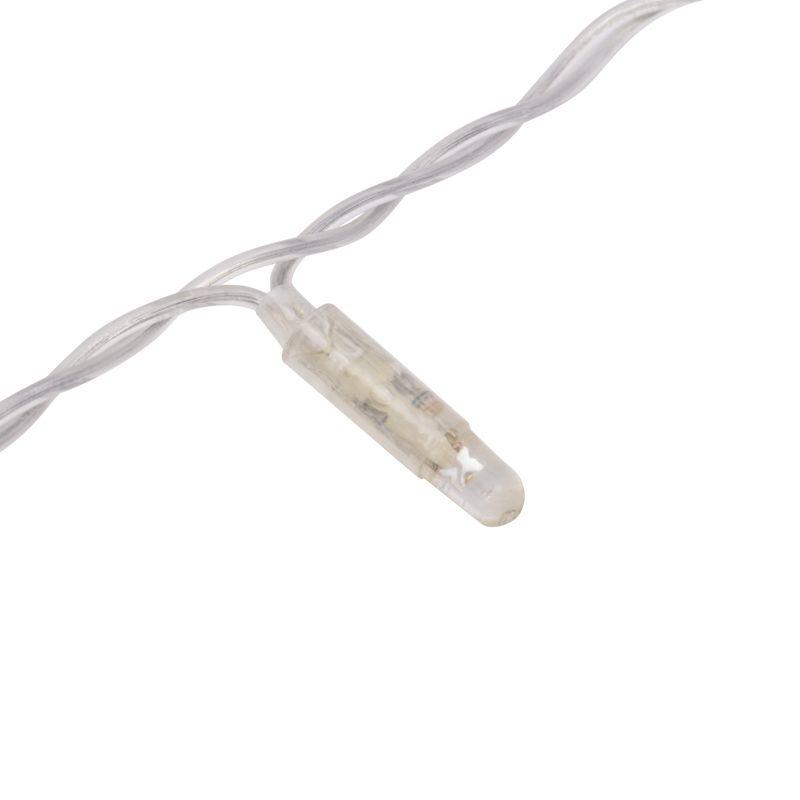 гирлянда светодиодная "светодиодный дождь" 2х6м 768led син. 70вт 230в ip65 постоян. свечение провод прозр. (нужен шнур питания 303-500-1) neon-night 235-173 от BTSprom.by
