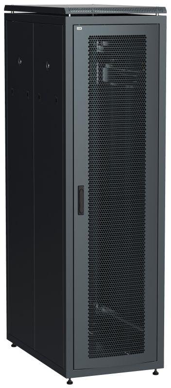 шкаф сетевой linea n 38u 800х1000мм перфорир. передн. дверь; задн. перфорир. чер. itk ln05-38u81-pp от BTSprom.by