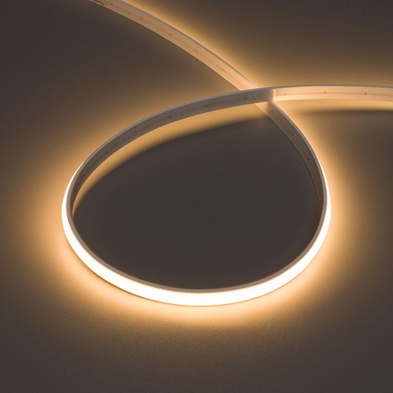 лента светодиодная moonlight-top-m280-10x5mm 24v warm 2700к 15вт/м ip65 wire x1 прямой вывод кабеля герметичная (уп.5м) arlight 041523 от BTSprom.by