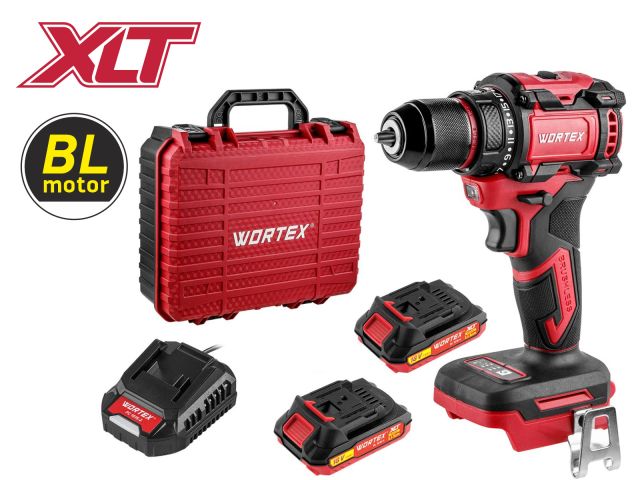 аккум. дрель-шуруповерт wortex bd 2025 dli в чем. all1 xlt бесщет, 18 в, 50 н*м, 2х1,5 а*ч, бзп 10 м (шурупы до 9 мм, защита от перегрузки и перегрева, импульсная функция) 1329836 от BTSprom.by