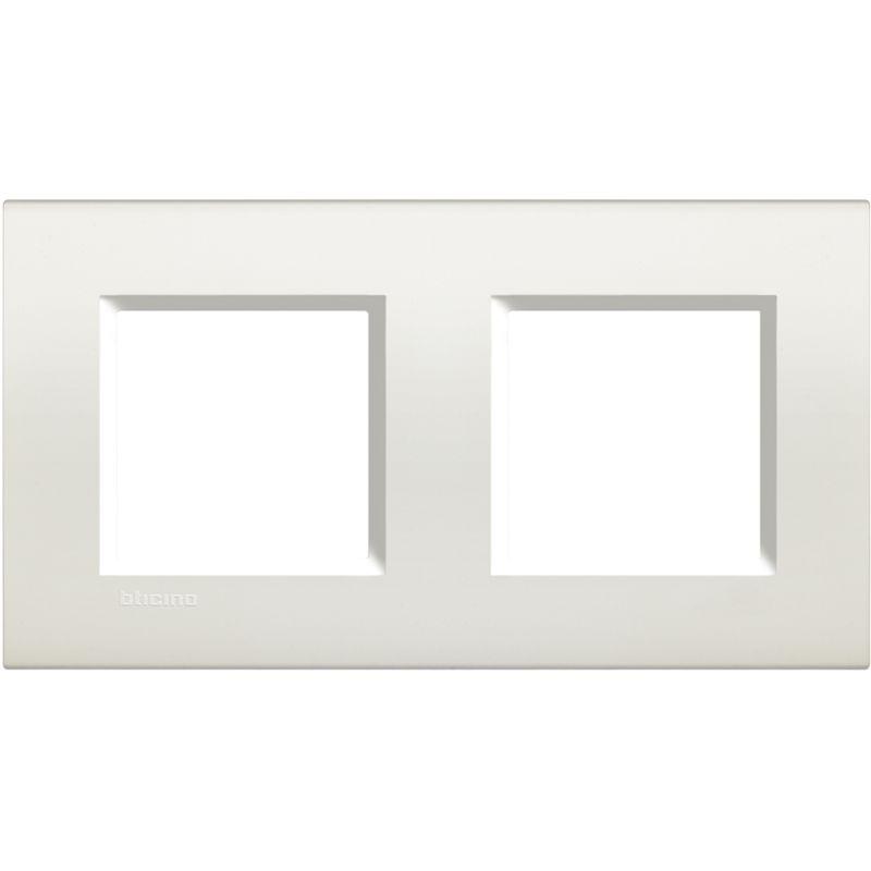 рамка 2-м livinglight прямоугол. бел. leg btc lna4802m2bi от BTSprom.by