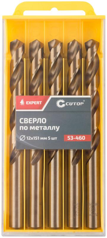  Сверло по металлу EXPERT 12х151мм (уп.5шт) Cutop 53-460 фото в каталоге от BTSprom.by