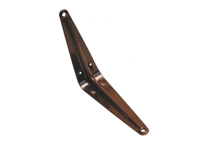кронштейн с ребром жесткости 250х300 мм коричневый starfix smp-81386-1 от BTSprom.by