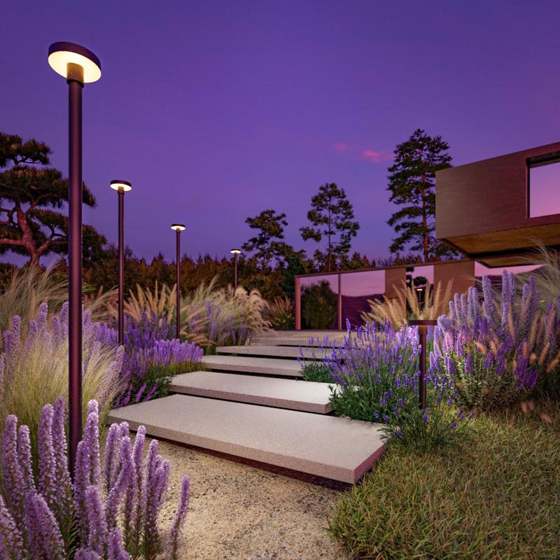  Светильник Katto 30Вт 3000К IP65 парковый Maytoni O471H-L30GF3K фото в каталоге от BTSprom.by