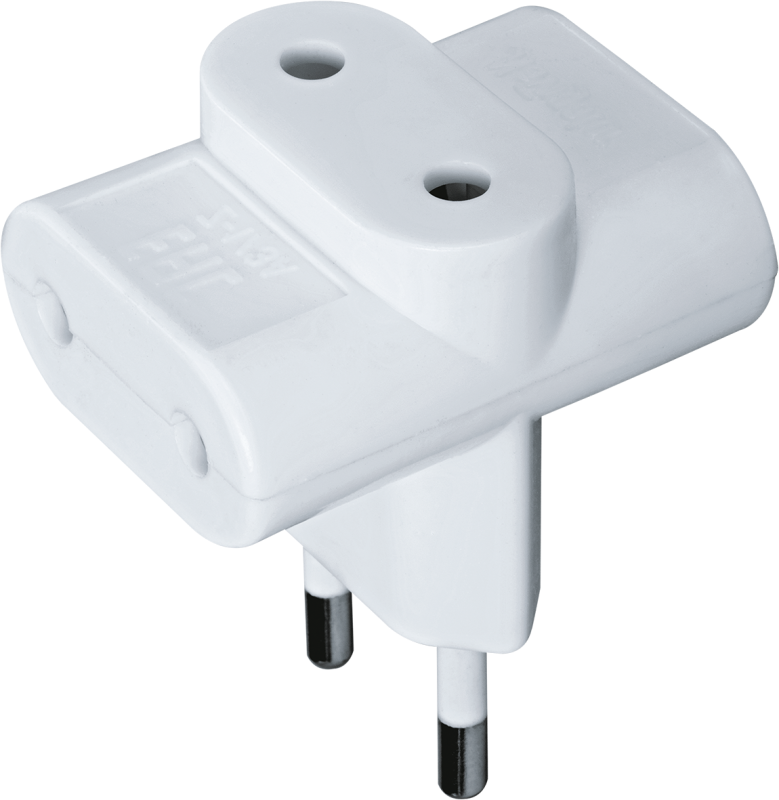 разветвитель 3-м без заземл. 10а ip20 94 699 nad-ft-3x-wh navigator 94699 от BTSprom.by