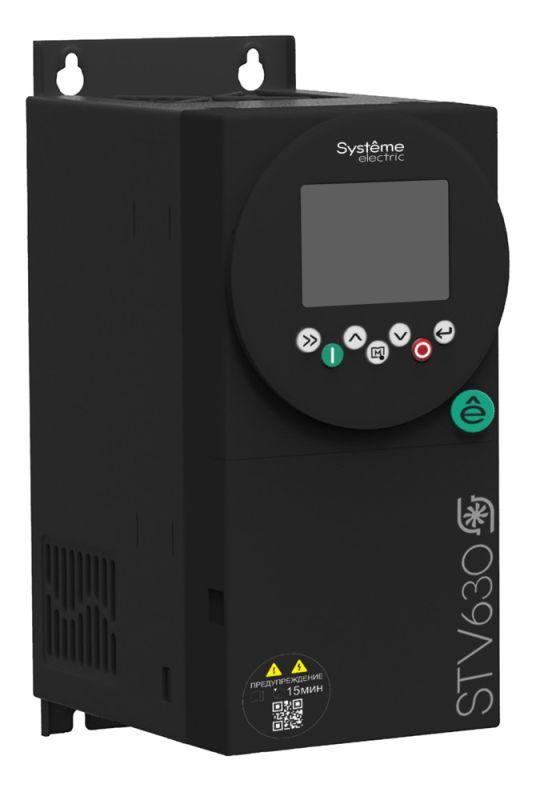  Преобразователь частоты STV630 5.5кВт 400В ЭМС С3 + встр. DC реактор + LCD панель оператора SE STV630U55N4L1 фото в каталоге от BTSprom.by