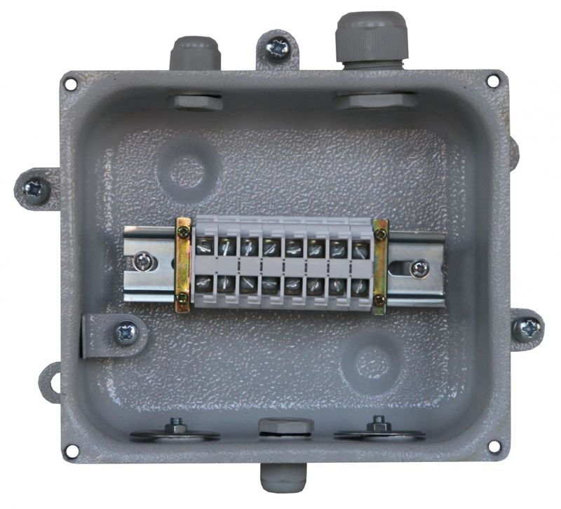 коробка клеммная кзнс-08 у2 8 зажимов ip54 (пластиковые вводы pg) электротехник et000620 от BTSprom.by