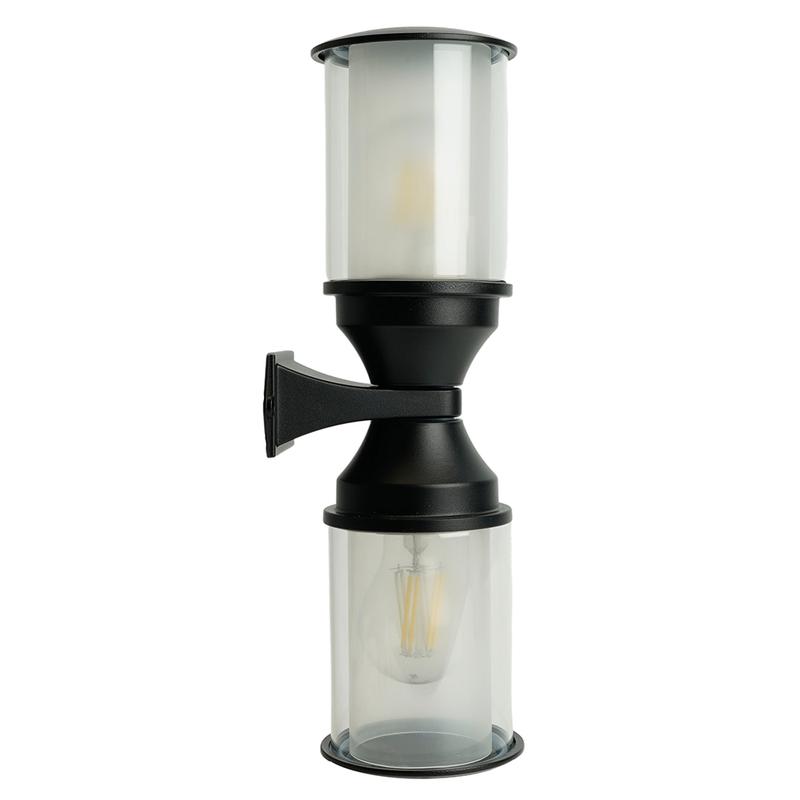 светильник садово-парковый 220хh1402 черн. (на стену вверх/вниз) feron 51737 от BTSprom.by