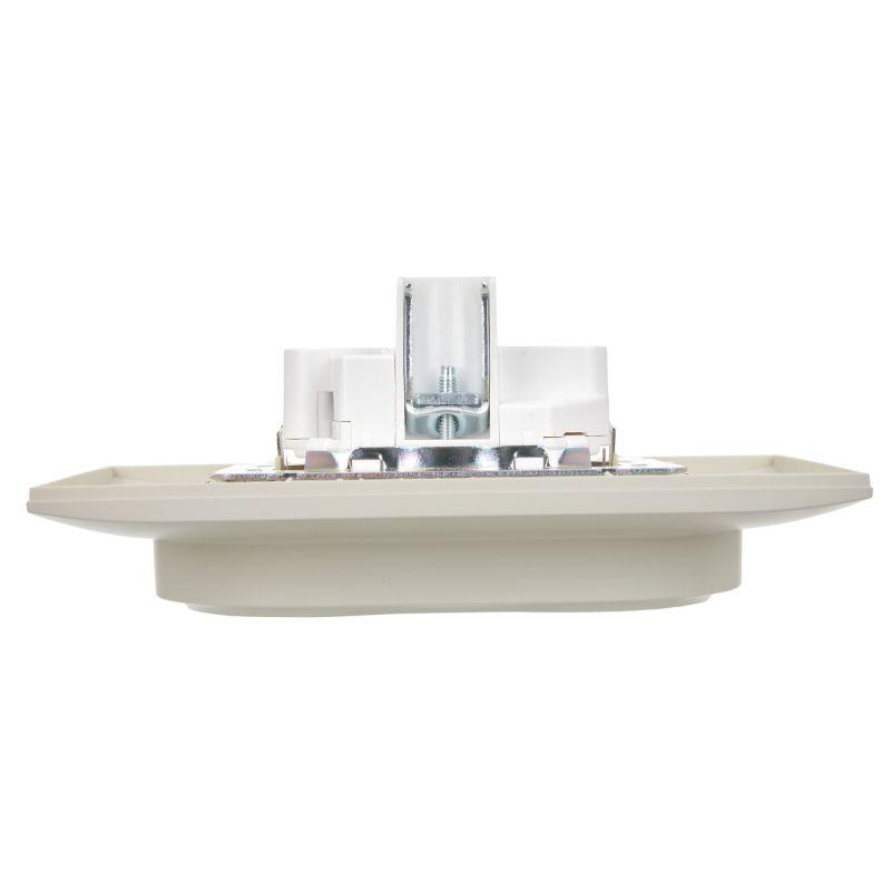  Розетка 2-м SKANDY 16А с заземл. без защ. шторок в сборе SK-R08B беж. IEK SK-R21-16-K10-F фото в каталоге от BTSprom.by