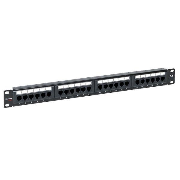патч-панель 19дюйм 1u кат.5e utp неэкранир. 24 порта rj45 dual idc teracom pro ekf trp-ppnl-5eutp-1u24 от BTSprom.by