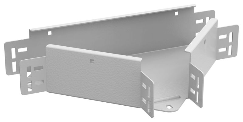 Разветвитель Т-образный 80х80 2мм RAL 9016 ESCA 7 IEK ES7-RT-080-080-20-RGA от BTSprom.by
