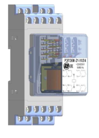 реле промежуточное рэп-36мн-11 220в пост. 4/2 пер. прис. вниир a8120-82690538 от BTSprom.by