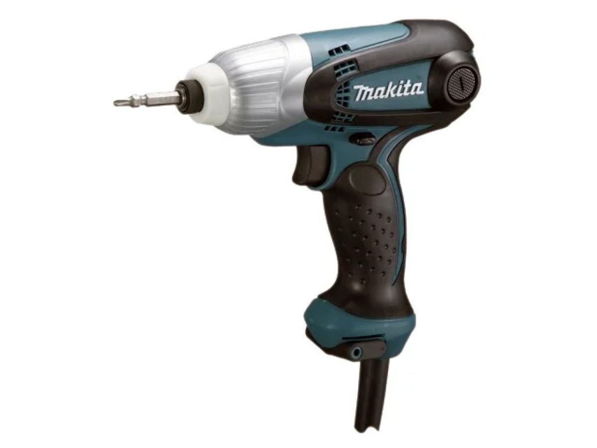 шуруповерт ударный makita td 0100 в кор. (230 вт, патрон внутр. шестигр. 1/4", 100 нм,) td0100 от BTSprom.by