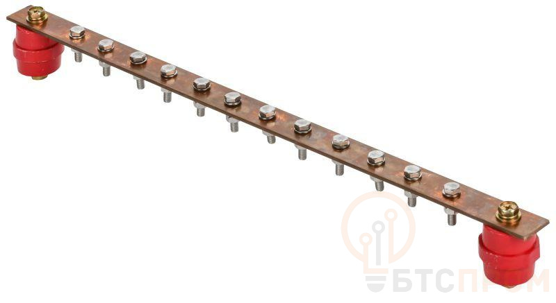 Шина заземляющая главная 483х25х3мм на 12 подкл. медь IEK ZGB10-50-012-483 фото в каталоге от BTSprom.by  Шина заземляющая главная 483х25х3мм на 12 подкл. медь IEK ZGB10-50-012-483 фото в каталоге от BTSprom.by