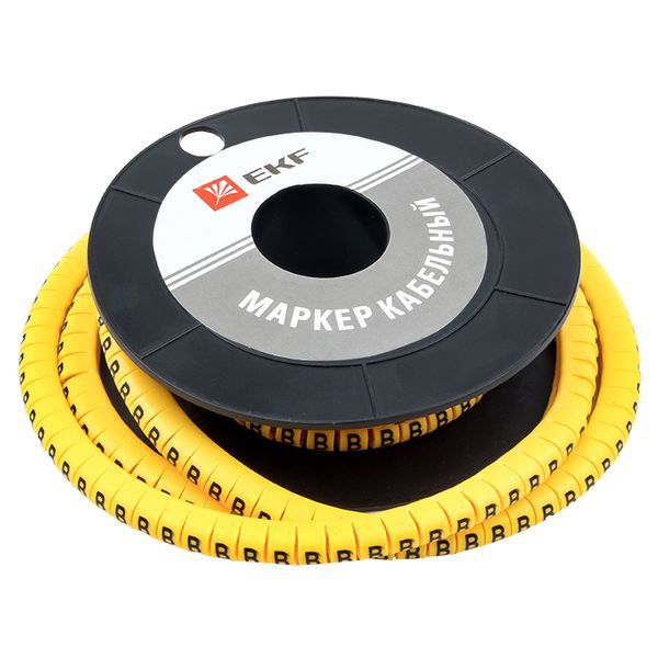  Маркер каб. 6.0кв.мм "B" (ЕС-3) (уп.350шт) EKF plc-KM-6-B фото в каталоге от BTSprom.by