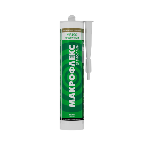 клей монтажный bio line mf190 прозрачный (280г) makroflex б0057166 от BTSprom.by