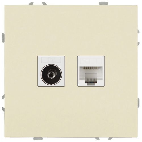розетка комбинированная сп galaxy rj45 + tv 16а ip20 250в сл. кость эра б0070778 от BTSprom.by