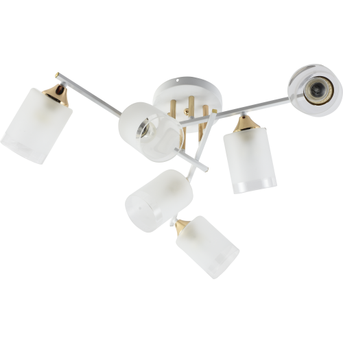  Люстра Georgiana 9144-205 6хЕ27 60Вт модерн Rivoli Б0055879 фото в каталоге от BTSprom.by