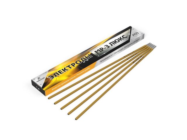 электроды мр-3 ф 2,0мм уп. 1 кг люкс (мэз/аркус-светлогорск) 4816088800557 от BTSprom.by