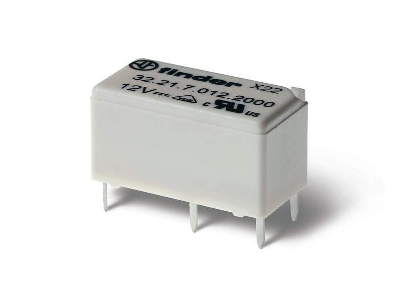 реле субминиатюрное электромеханич. монтаж на печатную плату 1co 6а agcdo 12в dc (чувствит.) влагозащ. rtiii finder 322170122000 от BTSprom.by