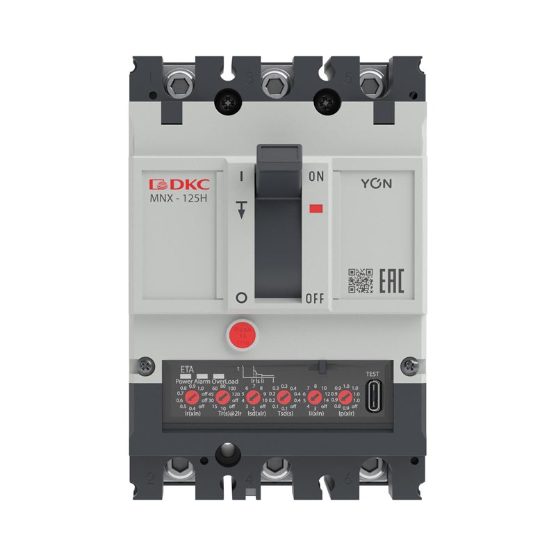  Выключатель автоматический 3P 125А 150кА pro MNX125H при AC415V расцепитель ETA YON MNX125H3PETA0125 фото в каталоге от BTSprom.by