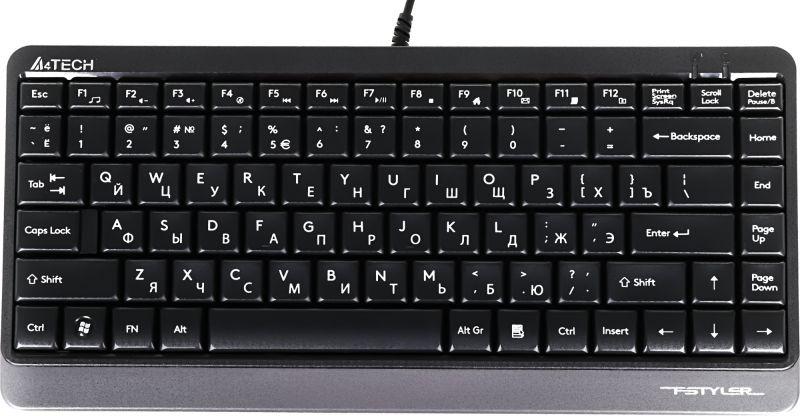 клавиатура fstyler fk11 сер. usb slim fk11 usb grey a4tech 1391308 от BTSprom.by