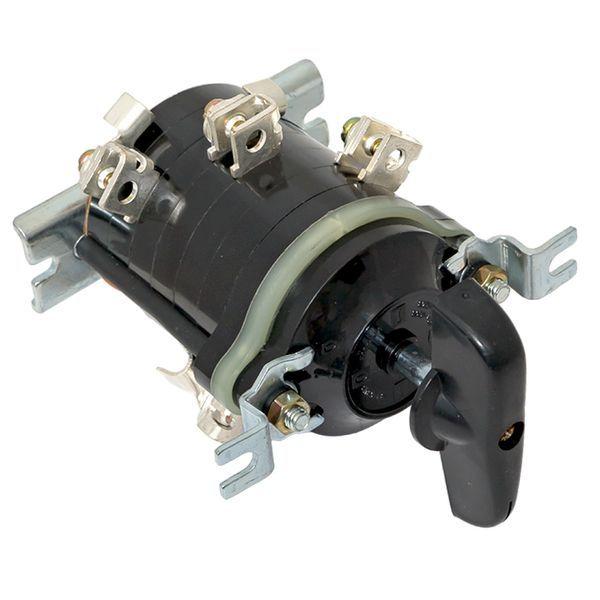  Выключатель пакетный 1-кл. 63А IP00 ПВ3-63 М3 исп.1 черн. EKF pv-3-63-1 фото в каталоге от BTSprom.by