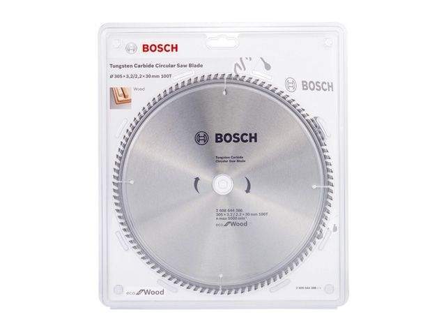 диск пильный 305х30 мм 100 зуб. по дереву eco wood bosch ( твердоспл. зуб) от BTSprom.by