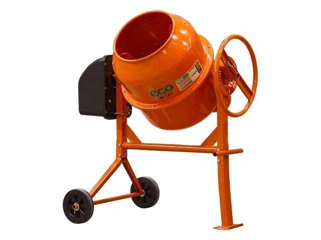 бетоносмеситель eco cm-127 (объём 125/85 л, 650 вт, 230 в, вес 44 кг) cm-127 от BTSprom.by