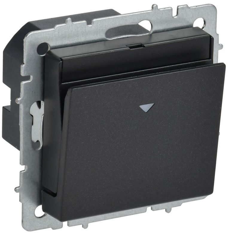 выключатель карточный brite 30а вс10-1-8-брч механизм черн. iek br-v11-0-10-k02 от BTSprom.by